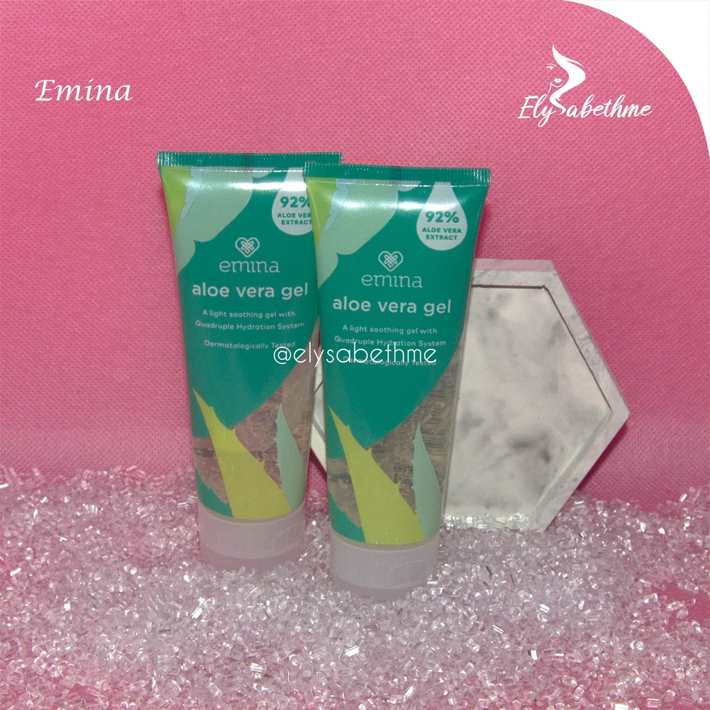 ✿ELYSABETHME✿ ˜”*°• emina •°*”˜. Emina aloe vera gel lidah buaya lembut untuk cooling anti iritasi