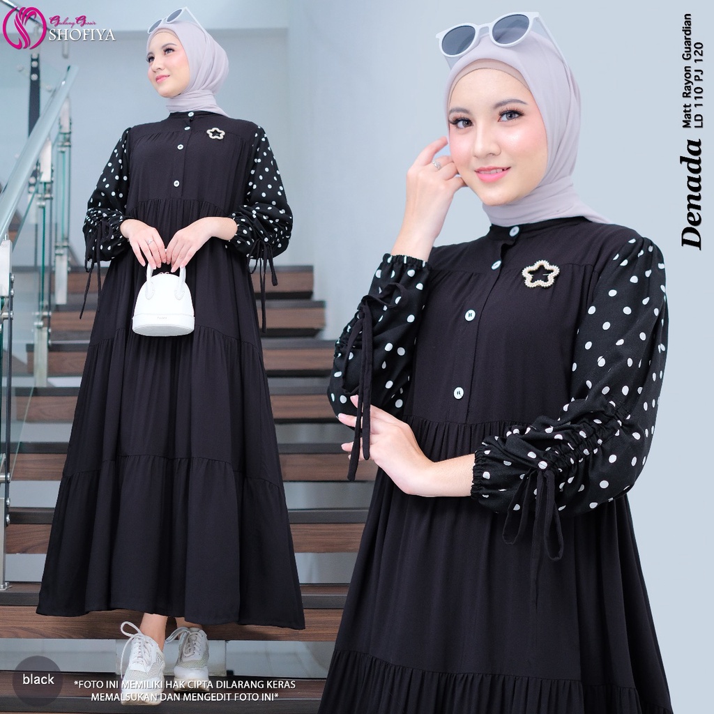 [New] Gamis Dress Fashion Muslim // Nia Midi by Shofiya