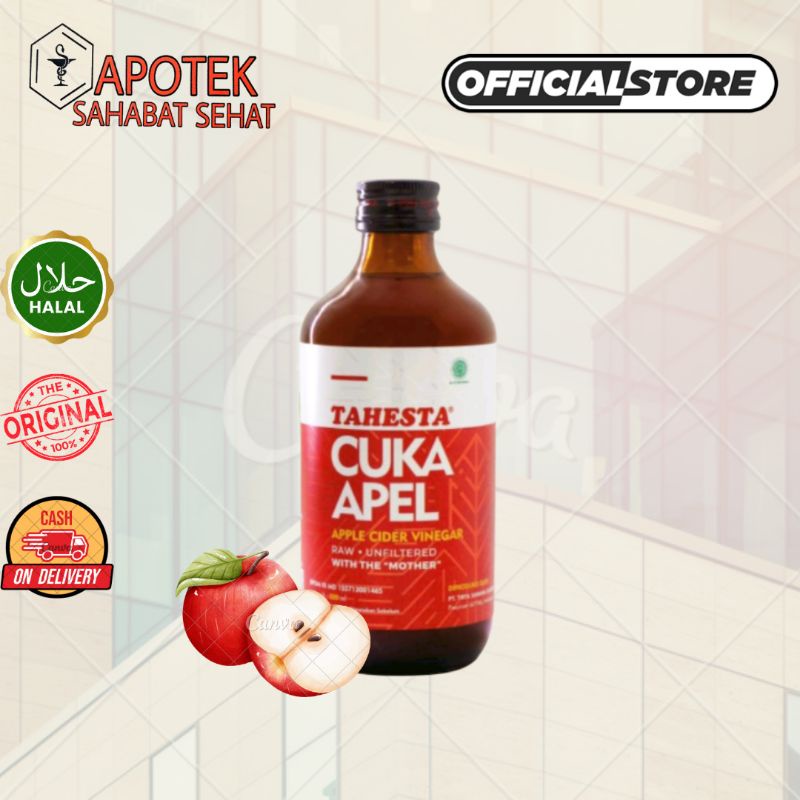 

Tahesta Cuka Apel 320 ml 100% ORIGINAL