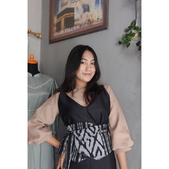 Jual Obi Belt Ikat Pinggang Wanita Jumputan Kain Tenun Etnik Asli Shopee Indonesia