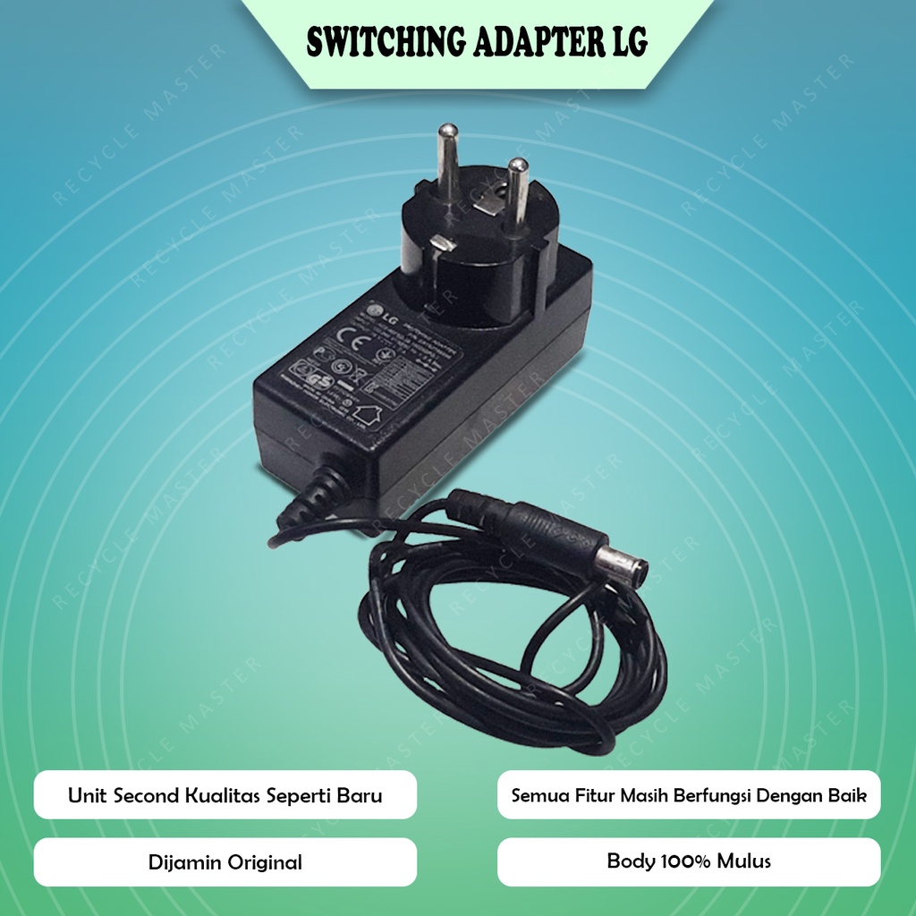 Adaptor LG 19v 1,3a Adapter Switching LG 19v original
