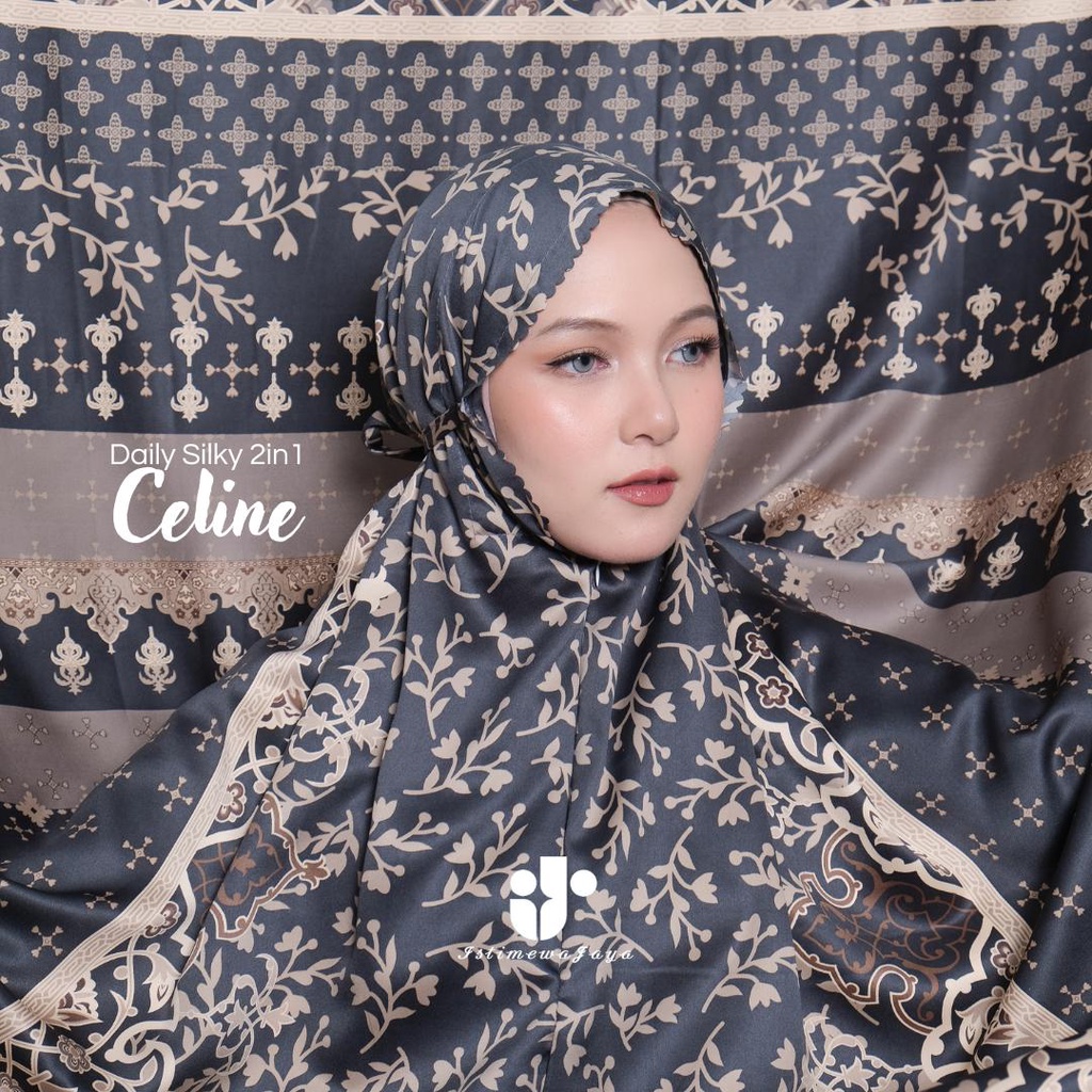 Mukena Sutra Silk 2in1 Premium CELINE