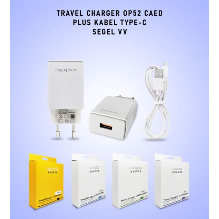 Charger Oppo Premium Quality 3.0A (OP52CAED OPPO) Type C