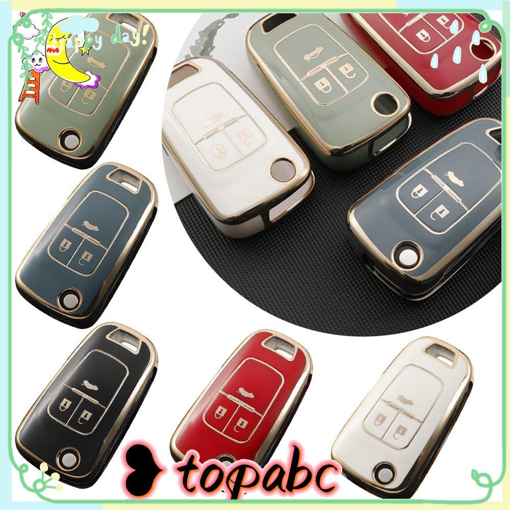 Top Remote Key Case Soft TPU Pelindung Kulit Key Fob Cover