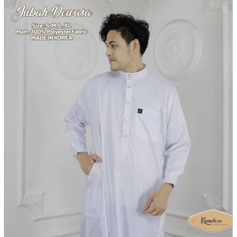 Perlengkapan haji dan umroh pria /gamis arab /jubah