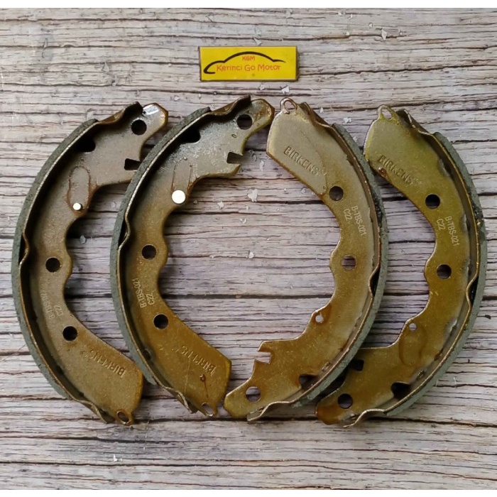 BRAKE SHOE KAMPAS REM BELAKANG CALYA SIGRA 2016-ON BIRKENS TBS-021