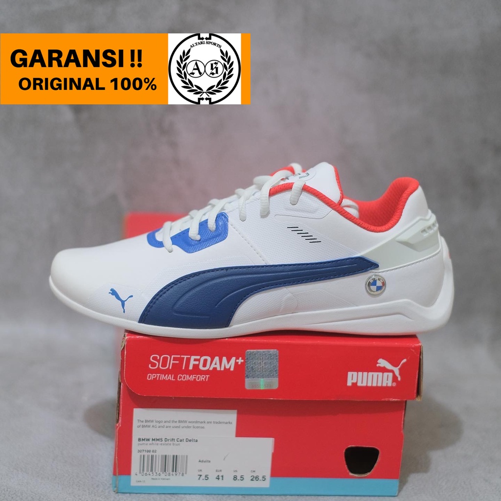 SEPATU SNEAKERS PUMA BMW MMS DRIFT CAT DELTA ORIGINAL ASLI BNIB 307100 02