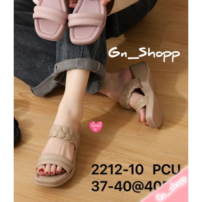 Sandal HEELS Wanita Ban 2 Balance Terbaru 2212-10