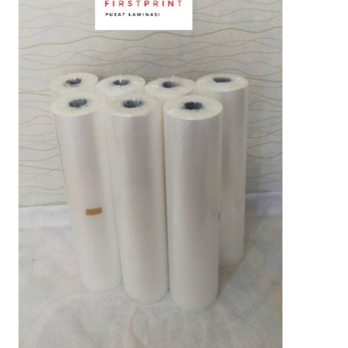 

라마 32 MICRON GLOSSY PLASTIK LAMINASI / PLASTIK LAMINASI PANAS BOPP THERMAL GLOSSY / TERSS Hot