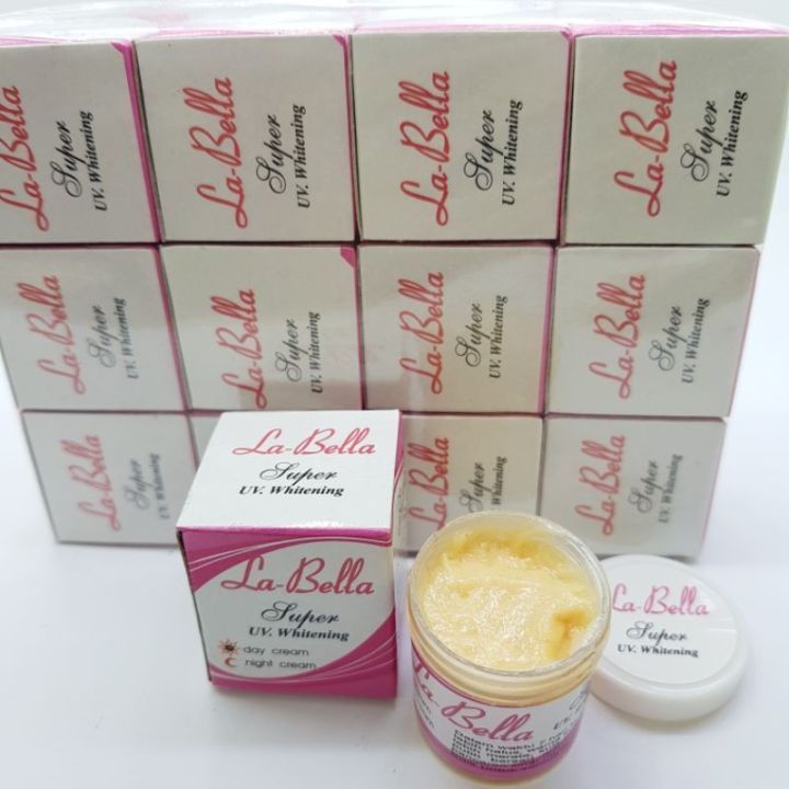 Cream La-bella Pink - LaBella Super UV Whitening Original / Pemutih Wajah