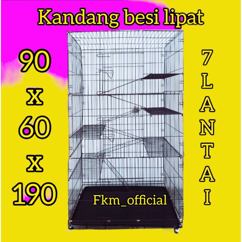 Kandang hewan kucing kelinci anjing musang 04T7