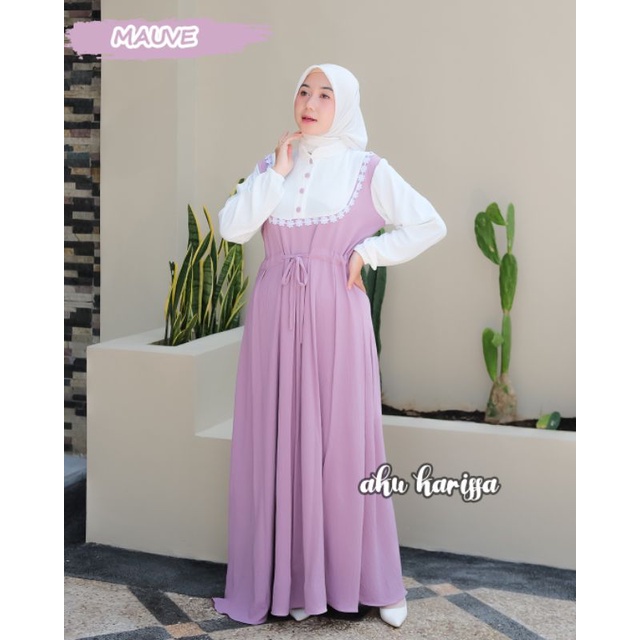 ARETHA DRESS AKU KARISSA/GAMIS AKU KARISSA CRINGCEL