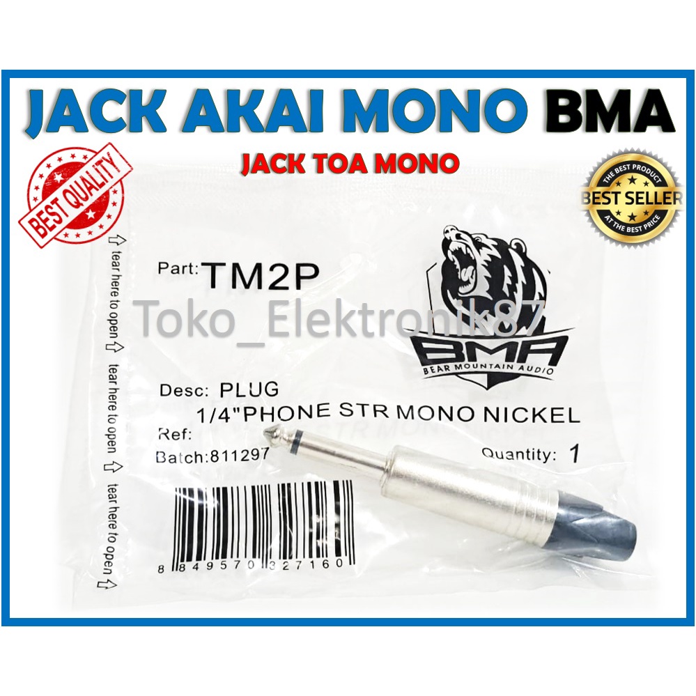 Jack Akai Mono BMA TM2P Jack Toa