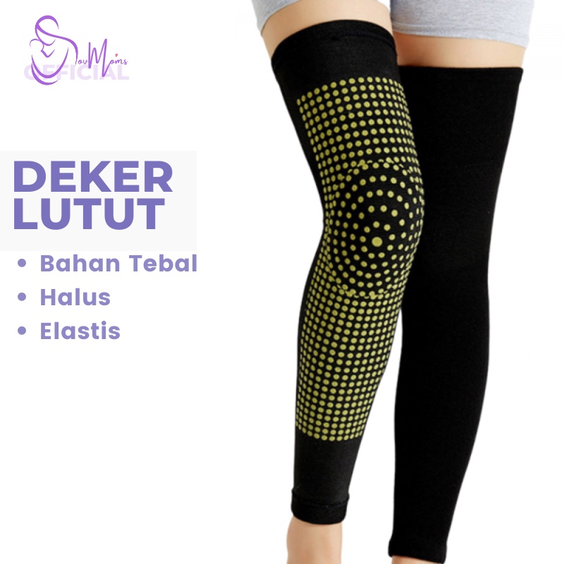 Pelindung Lutut Penghilang Nyeri Multifungsi  Decker Knee Support Dekker  Knee Pad Deker Lutut Tourmaline