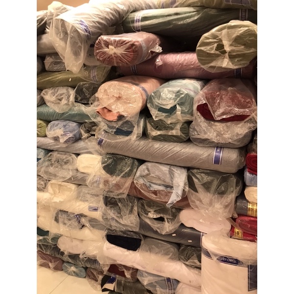 [KHUSUS PEMBELIAN ROLL / GULUNGAN] Katun Madinah Roll / Madinah Cotton Grosir