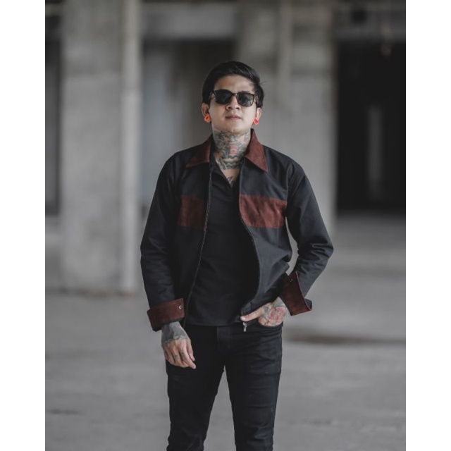 JAKET PRIA - JAKET CASUAL PRIA - JAKET CASUAL BASIC - JAKET CANVAS PRIA - JAKET  DISTRO - JAKET MURA