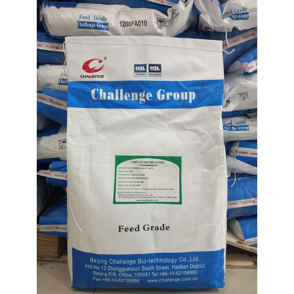 complex anzyme layer 1 kg - enzyme kompleks untuk ayam petelur