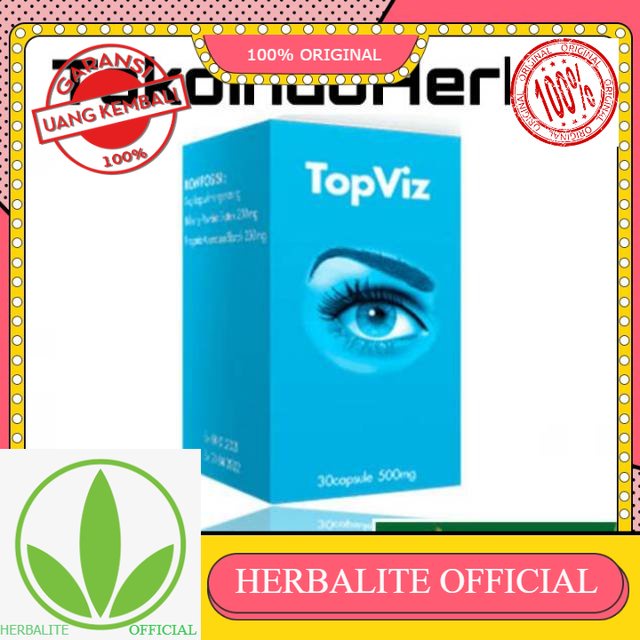100% ORIGINAL Topviz Obat Mata Katarak Minus Asli Original Terbaik