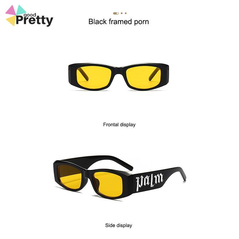 Kacamata Hitam Anti Radiasi Sunglass Retro Punk Hip-hop Gaya Untuk Wanita/Pria - PD