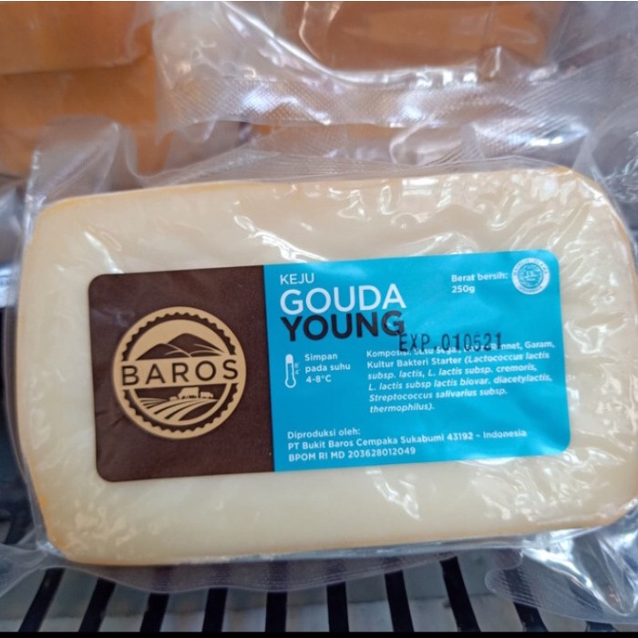 

Baros gouda young cheese -+ 260gr