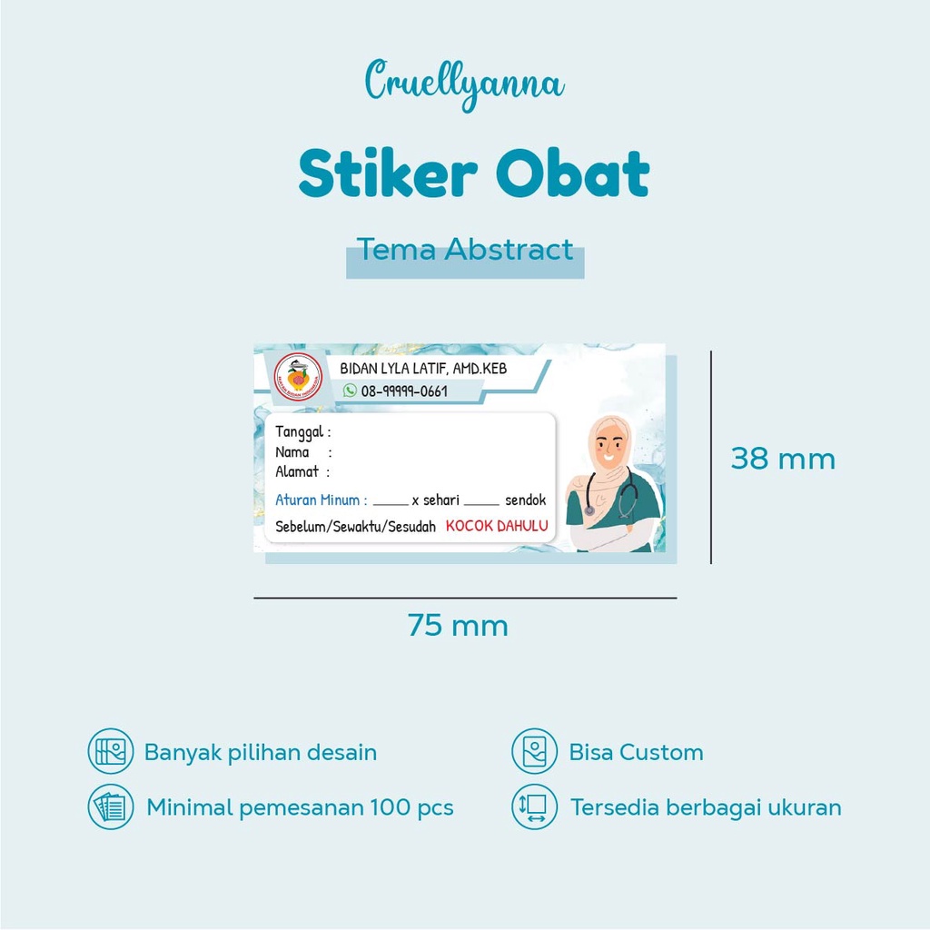 

LABEL OBAT TABLET, LABEL STIKER OBAT, LABEL TABLET, ETIKET OBAT, ETIKET TABLET