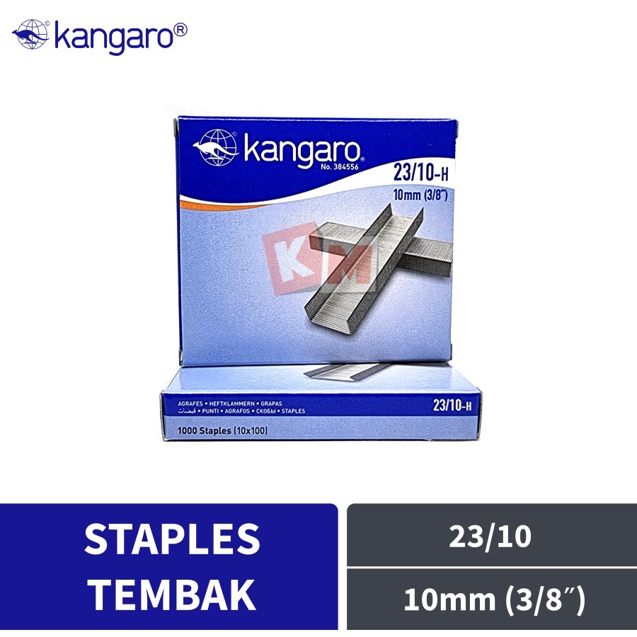 Isi Stapler / Staples Tembak Kangaro 23/10 2310 (1210)