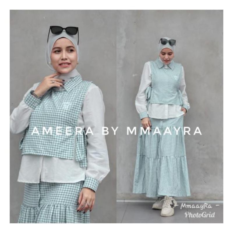GAMIS AMEERA SQUARE BY MMAAYRA
