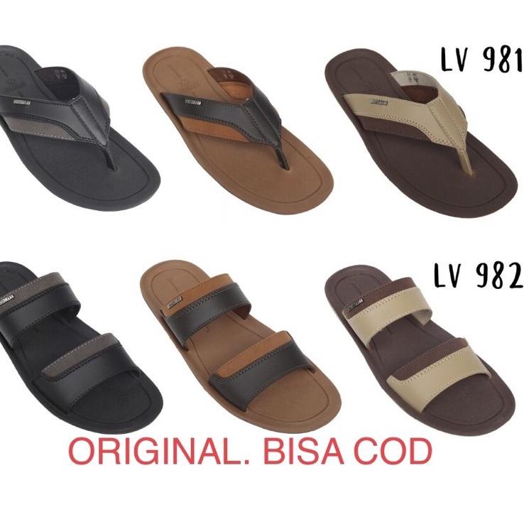 ➥Jual➥ ORIGINAL New Sendal Cowok Dewasa Neckermann Sandal Pria Dewasa Neckermann LV981 & LV982 49 ➥