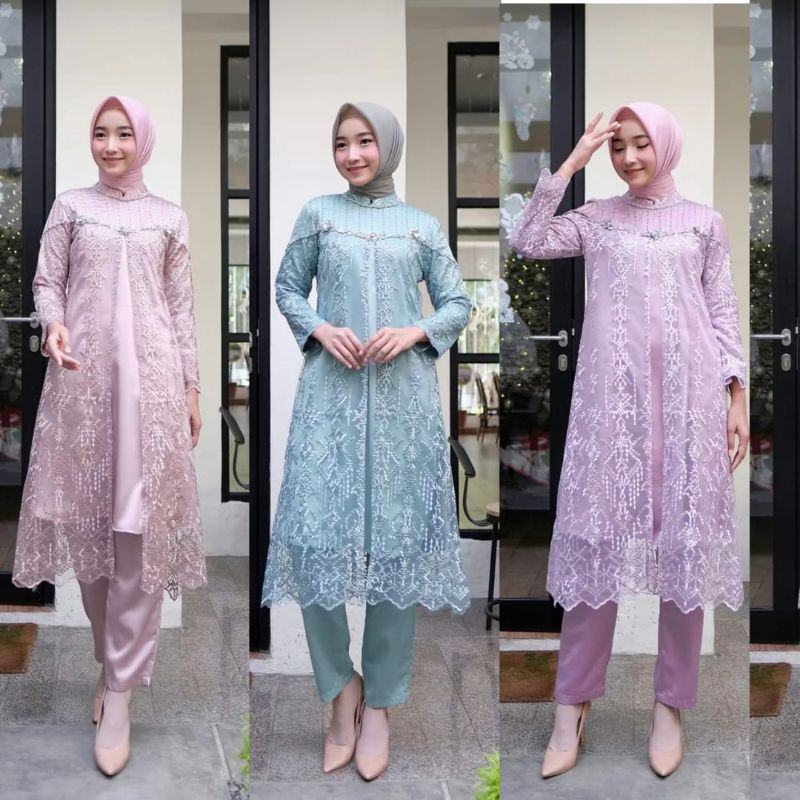 NEW COLLECTION AYARA SET CELANA TILE MUTIARA PAYET PREMIUM MIX SATIN ROBERTO CAVALIA BUSUI FRENDLY /