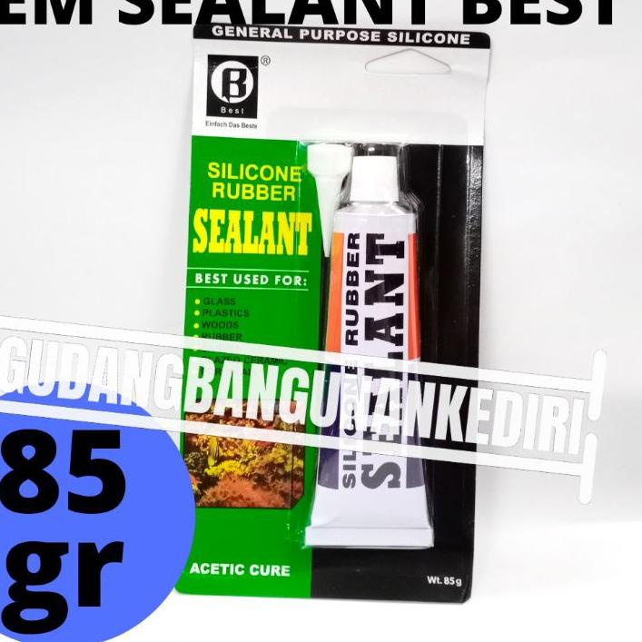 

≋ Lem Silikon Sealant Rubber Tube BEST 35gr - 85gr lem kaca best lem best ぶ