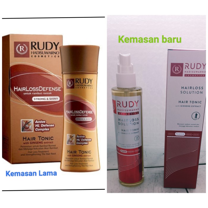 Tonic Rudy Hadisuwarno Hair Tonic Ginseng Loss Defense 225Ml
