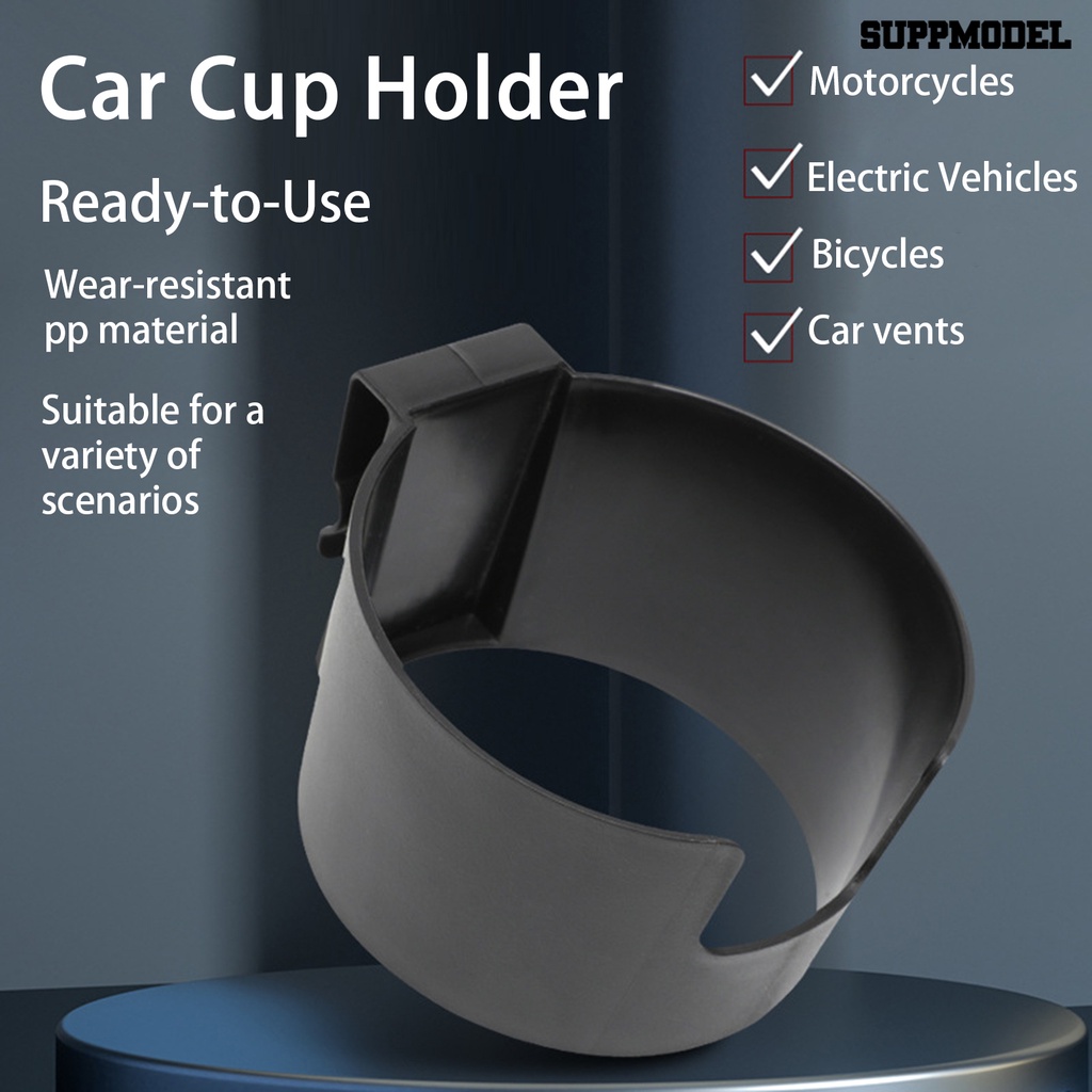 [Dekorasi] Cup Holder Multifungsi Gantung Berlubang Portable Motor Mobil Universal Tempat Gelas Air Untuk Kendaraan