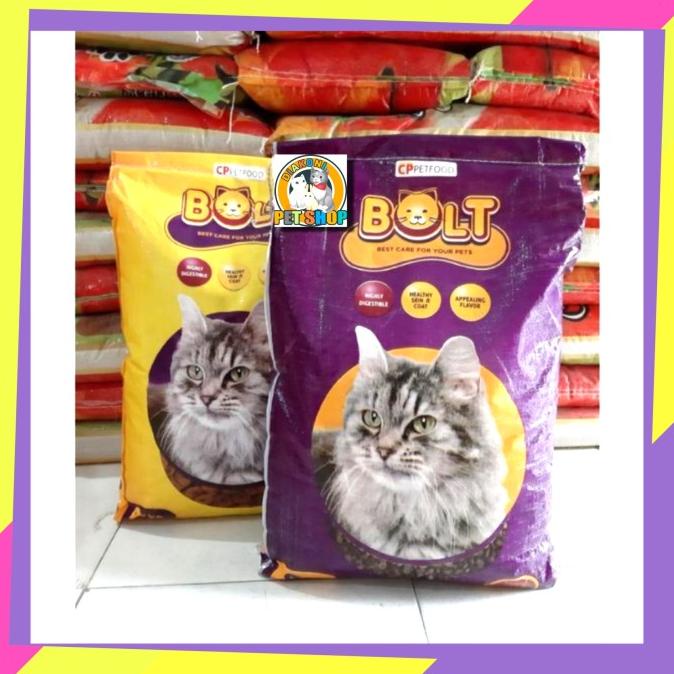 Promo GO-JEK Bolt Cat 20kg Makanan Kucing Bolt 20 kg Bolt Cat Food 20kg