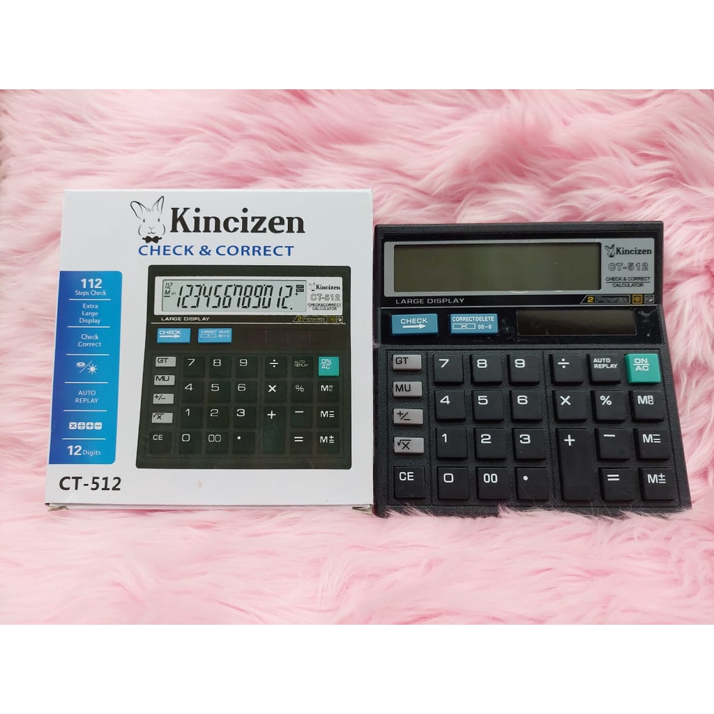 

RB Kalkulator Calculator CT-512 12Digit CT 512 12 Digit