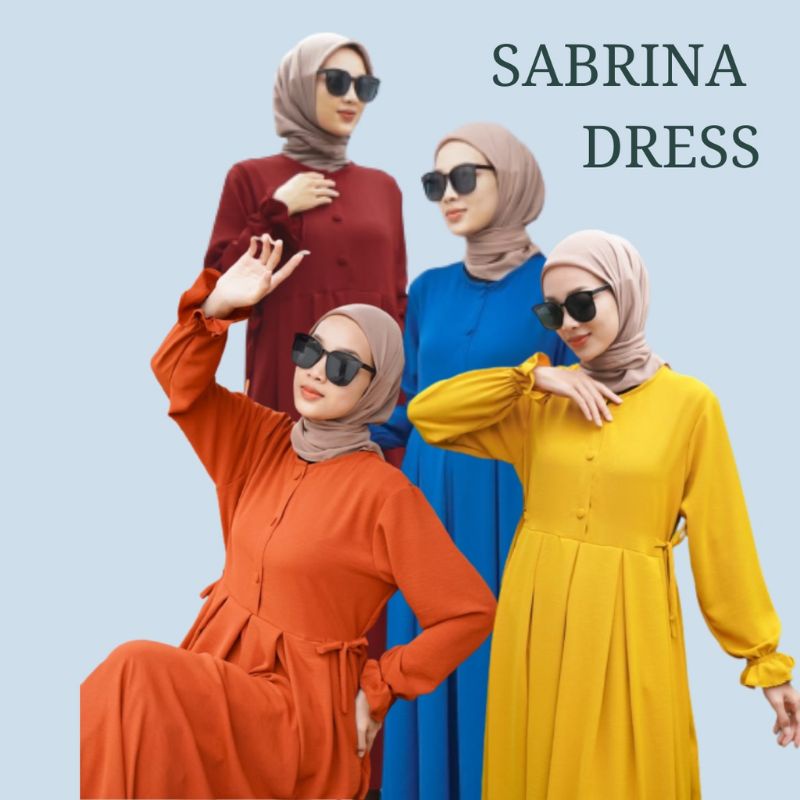 Sabrina dress/Crinckle/dress/yayuku