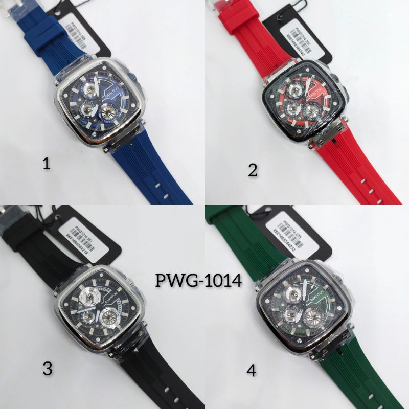 Jam Tangan Original Pria Quantum PWG1014 Rubber