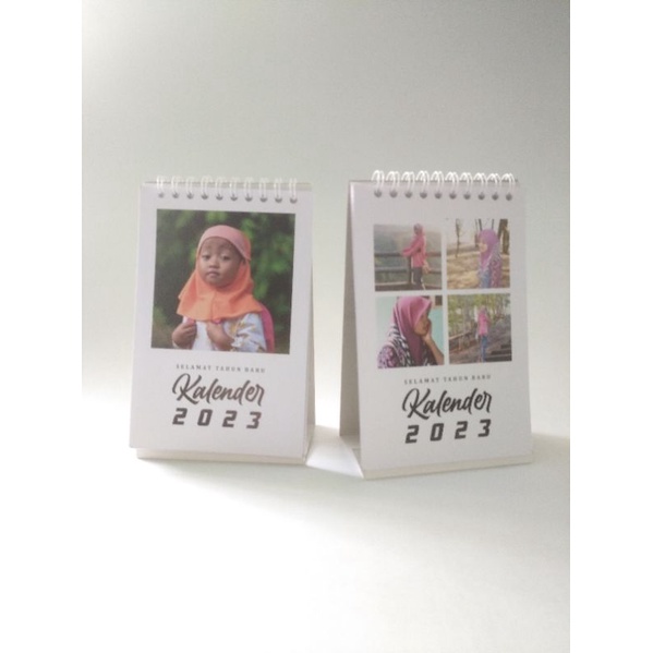 

kalender meja mini custom foto