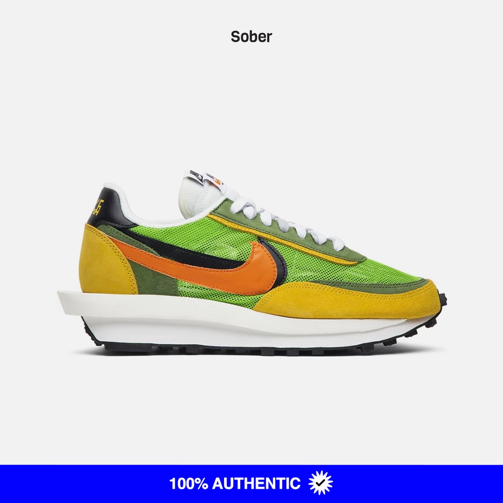 Nike x sacai LDWaffle Green Gusto