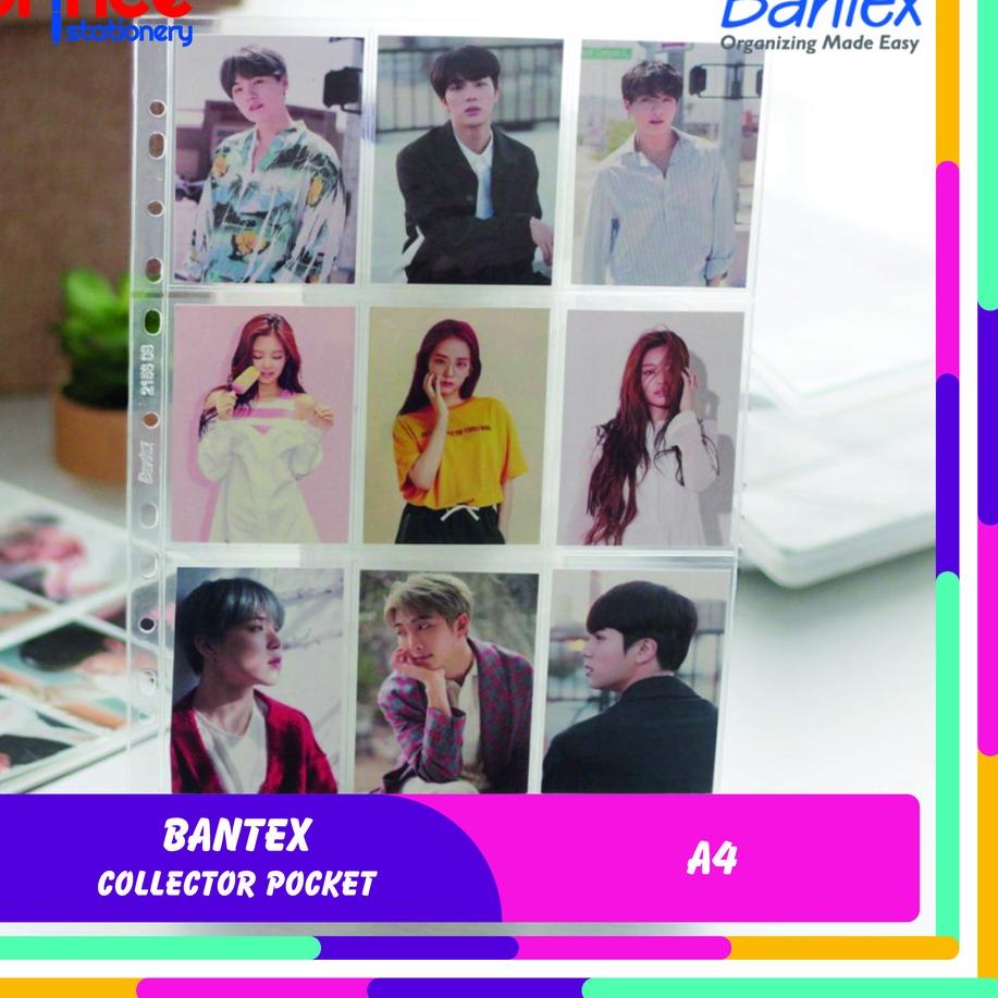 

Big Sale! BANTEX COLLECTOR POCKET / SLEEVE POCARD A4 스