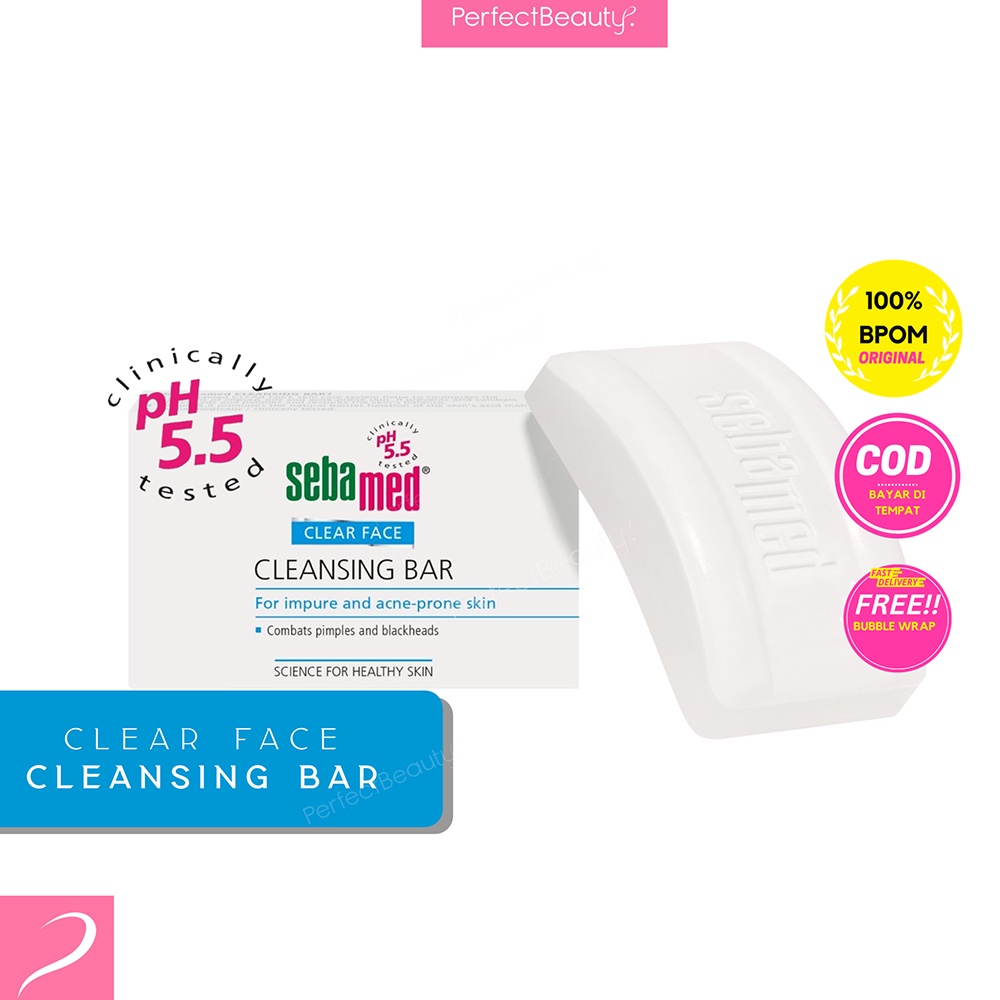 Sebamed ClearFace Cleansing Bar (100gr) ✔BPOM ✔Ori