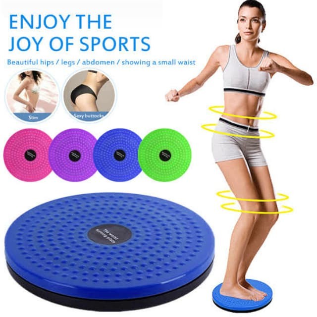 Jogging Trimmer / Magnetic Trimmer Jogging Body Plate Waist Twisting Rotator Disc / Piring Senam Pinggang