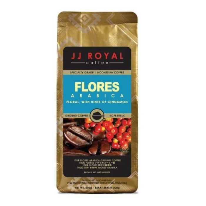 

Jj royal flores arabica beans bag 200gr