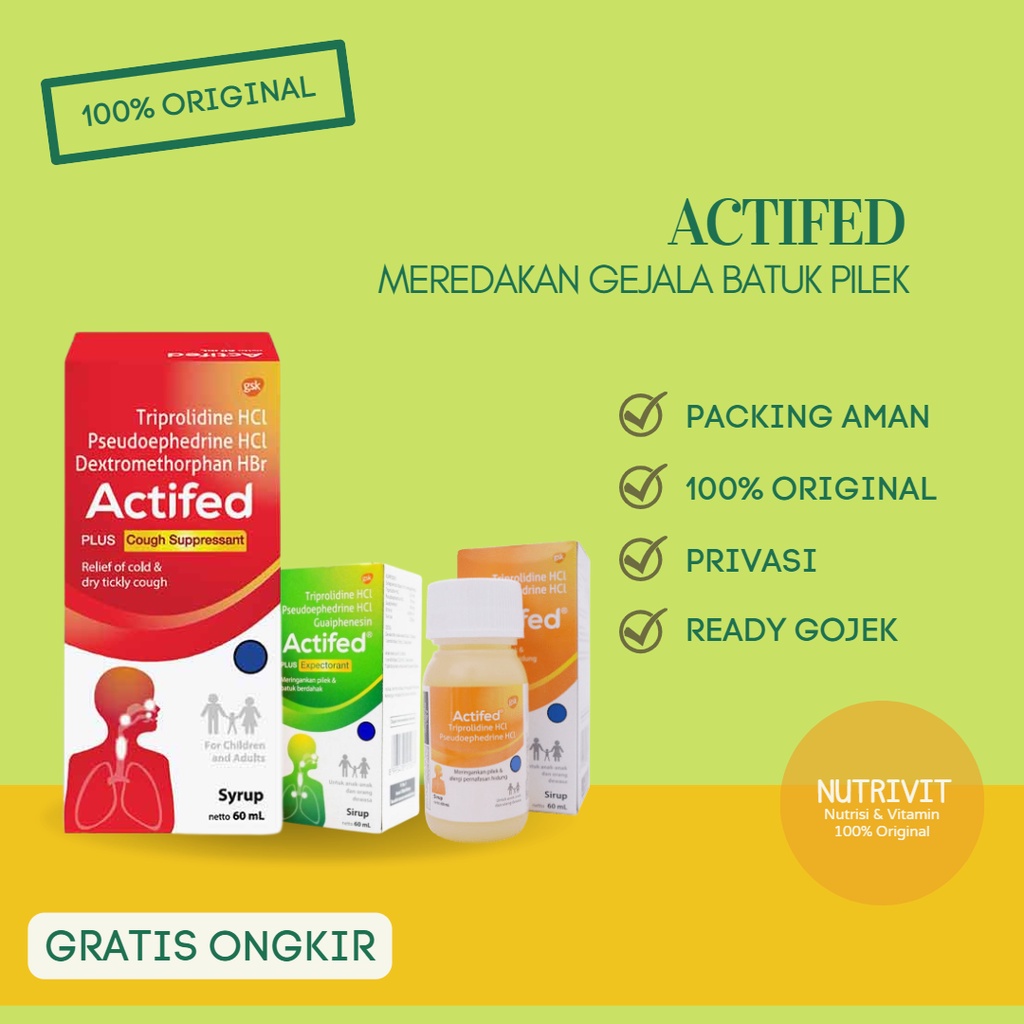 ACTIFED EXPECTORANT / COUGH SUPPRESANT