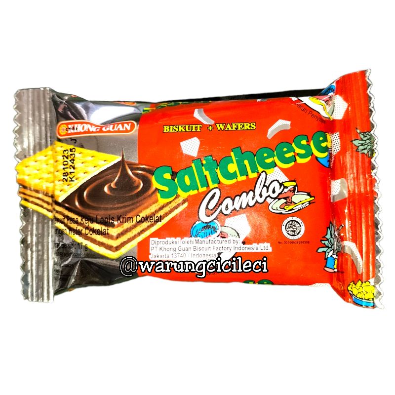 

KHONG GUAN - SALTCHEESE COMBO - KREKERS KEJU KRIM COKELAT 17g