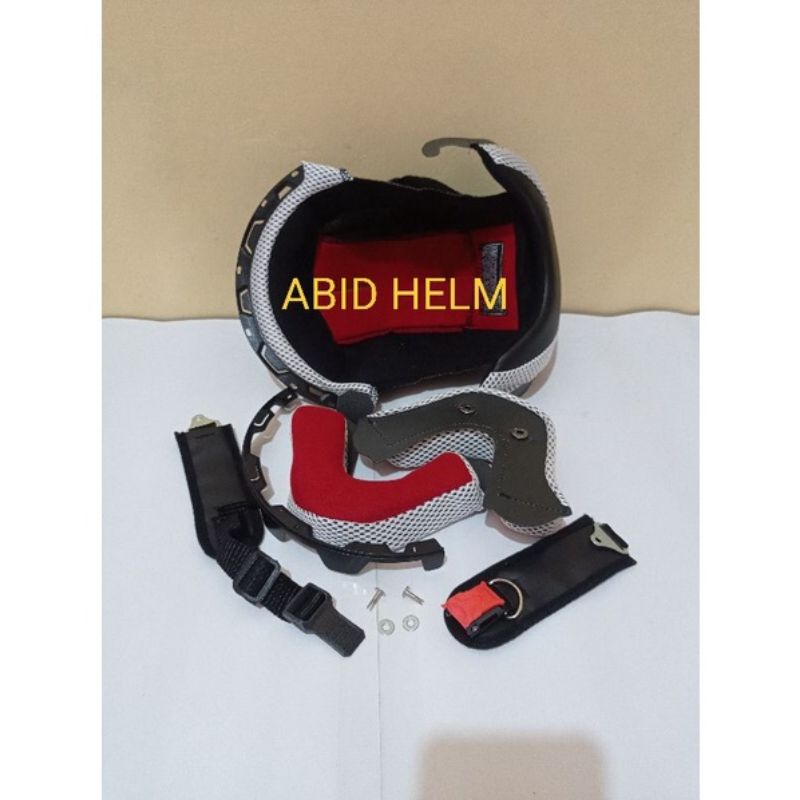 Busa helm kyt romeo satu set lengkap +tali helm