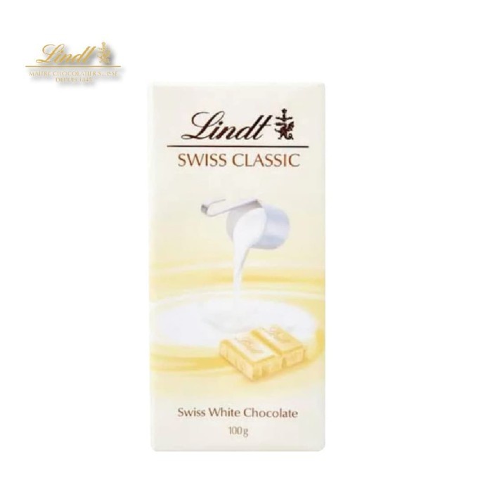 

Lindt Swiss Classic White Chocolate 100gr