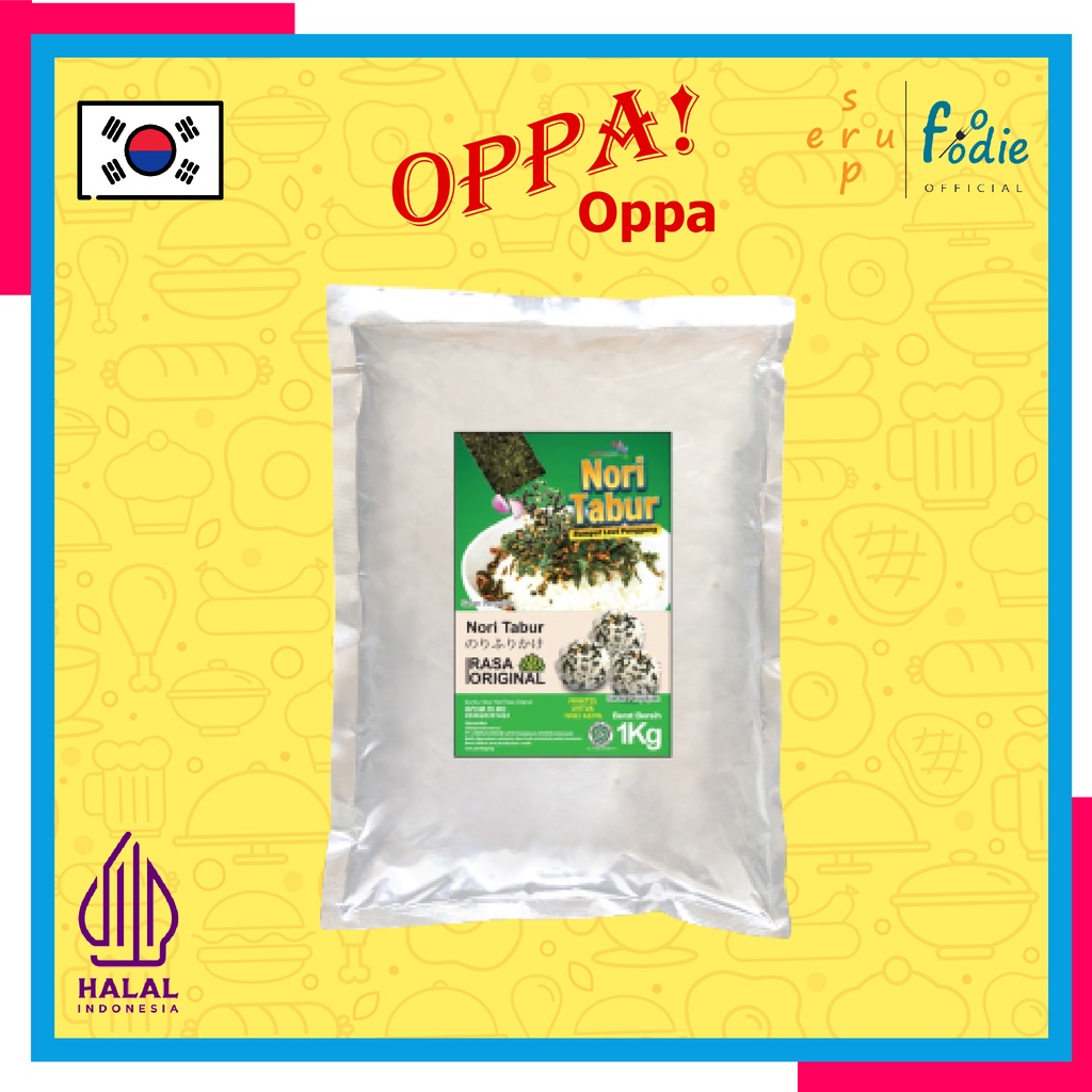

SUPERFOODIE Snack Seaweed / Nori Snack Tabur / Rumput Laut Tabur/ Nori Snack Seaweed Rumput Laut Tabur berat 1000 Gram Rasa Sapi
