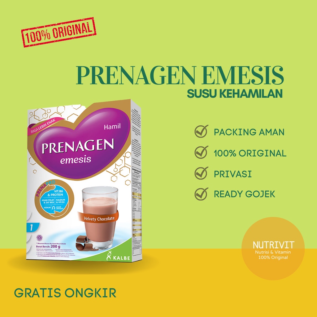 PRENAGEN Emesis Chocolate 200gr