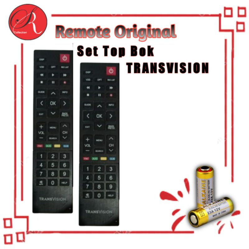 Remot / Remote Set Top Box TransVision