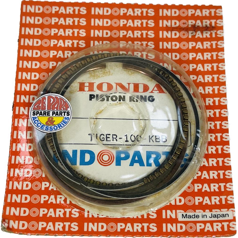 Ring seher Tiger KBB Os 100 Ring piston Honda Tiger
